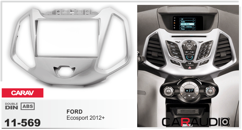 CARAV 11-569 переходная рамка Ford Ecosport