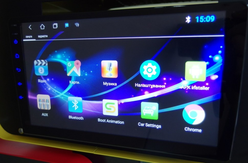 FitCar TNU901 магнитола на Андроид 8 с экраном 9' USB/AUX/Bluetooth/Wi-Fi