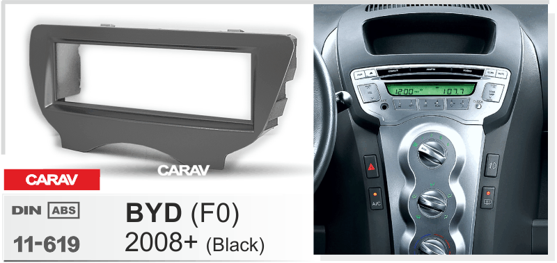 CARAV 11-619 переходная рамка BYD F0
