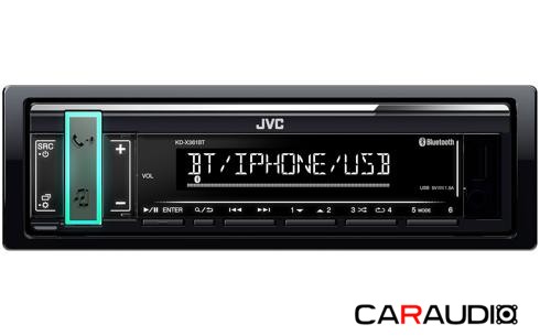 JVC KD-X361BT автомагнитола 1DIN/USB/Bluetooth
