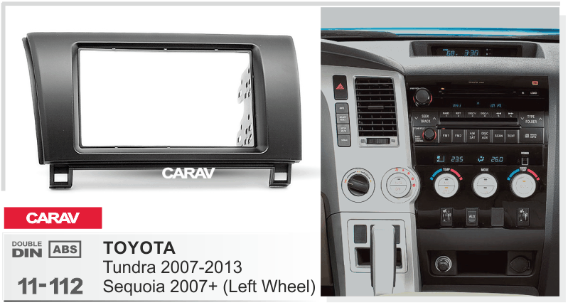 CARAV 11-112 перехідна рамка Toyota Tundra, Sequoia