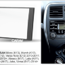 CARAV 11-429 рамка для замены штатной магнитолы Nissan Juke Note Micra