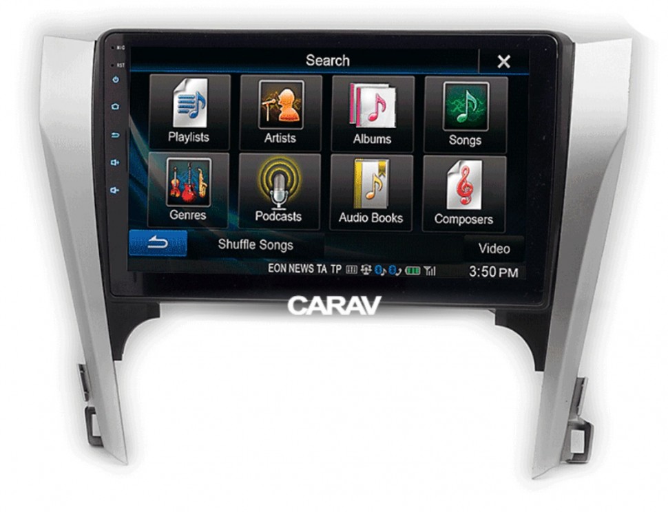CARAV 22-169 переходная рамка TOYOTA Camry 2006-2011 250:241 x 146 mm для магнитолы с экраном 10,1'' дюймов