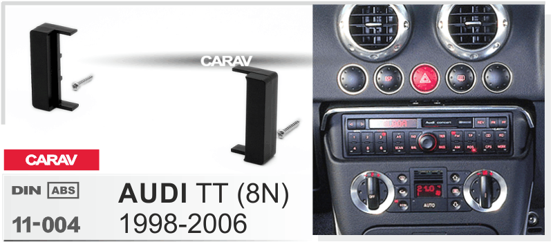 CARAV 11-004 переходная рамка Audi TT