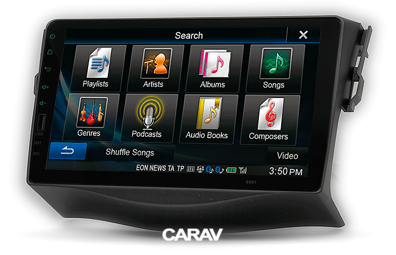 CARAV 22-978 Перехідна рамка Toyota RAV-4 2006-2012 для автомагнітоли з екраном 9 дюймів для установки