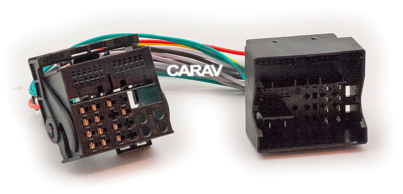 CARAV 12-047 разъем для автомагнитолы PQ-MBQ для VW Skoda