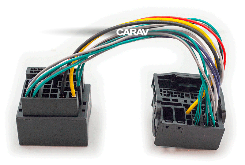 CARAV 12-047 разъем для автомагнитолы PQ-MBQ для VW Skoda