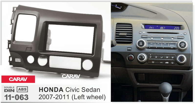 CARAV 11-063 переходная рамка Honda Civic