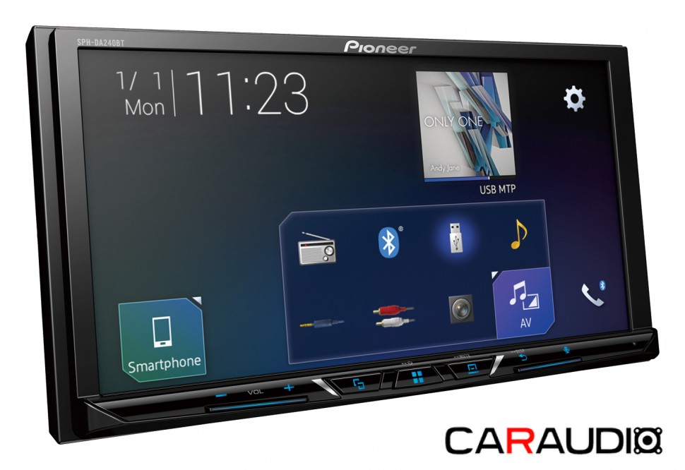 Pioneer SPH-DA240BT мультимедиа 2DIN/CarPlay/AndroidAuto/Bluetooth