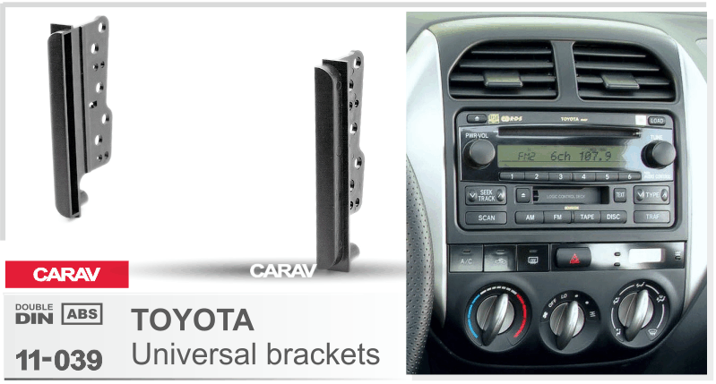 CARAV 11-039 переходная рамка Toyota