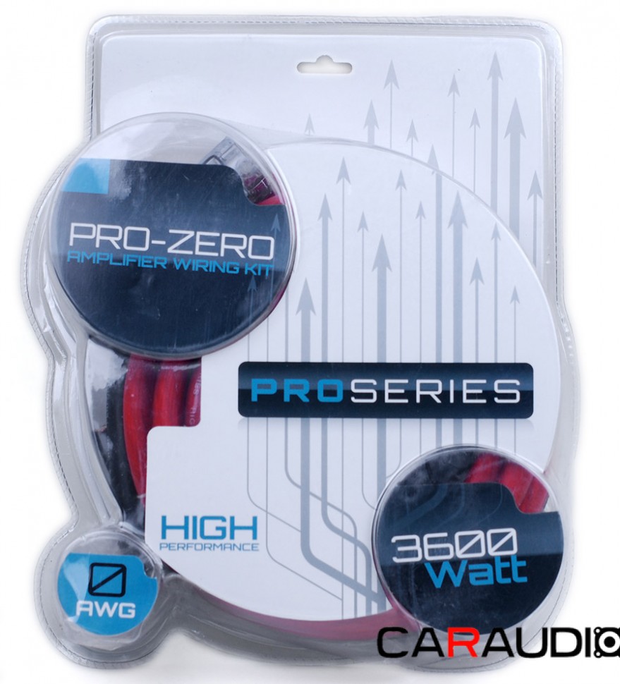 Connects2 PRO-ZERO комплект проводов для подключения усилителя