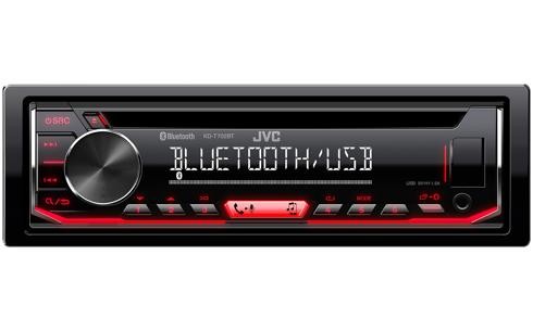 JVC KD-T702BT автомагнитола 1DIN/USB/AUX/Bluetooth