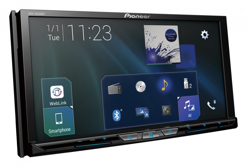 Pioneer AVH-Z9200BT автомагнитола 2DIN/CarPlay/Waze/Android Auto/Bluetooth