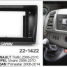 Переходная рамка CARAV 22-1422 Renault Traffic Opel Vivaro для магнитолы на Андроид с экраном 10"