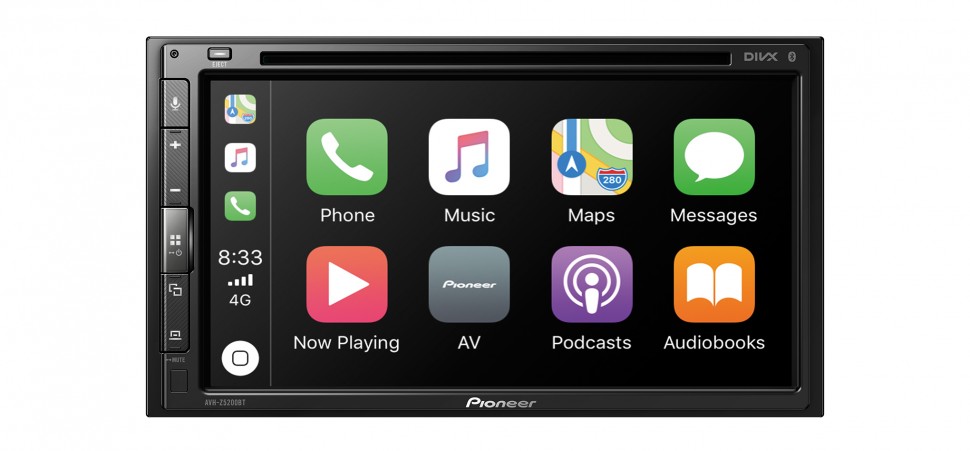 Pioneer AVH-Z5200BT мультимедийная автомагнитола 2DIN/CarPlay/Waze/Android Auto/Bluetooth
