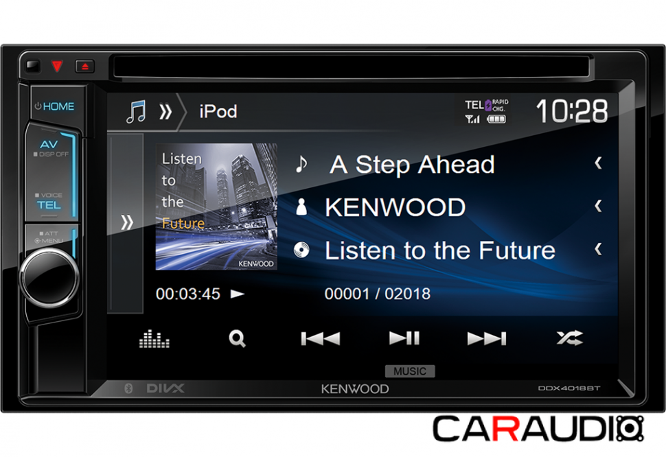 Kenwood DDX-4018BT мультимедийная автомагнитола 2 din с Bluetooth