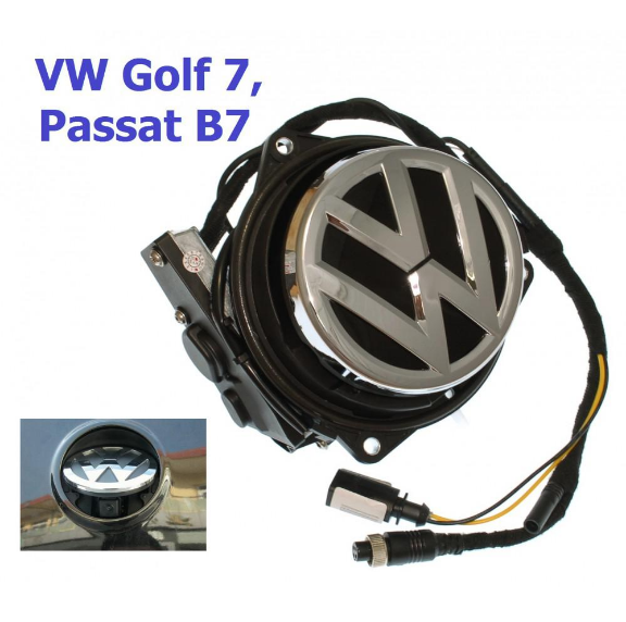 Baxster HQC-802 VW Golf 7 Passat B7 камера заднего вида в логотип