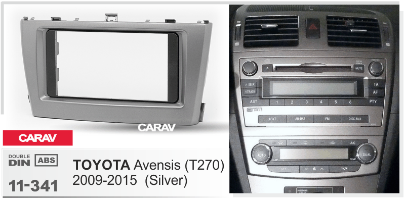 CARAV 11-341 переходная рамка Toyota Avensis