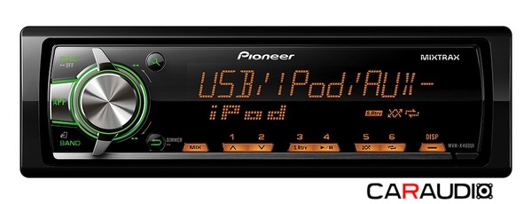 Pioneer MVH-X460UI автомагнитола USB без CD привода