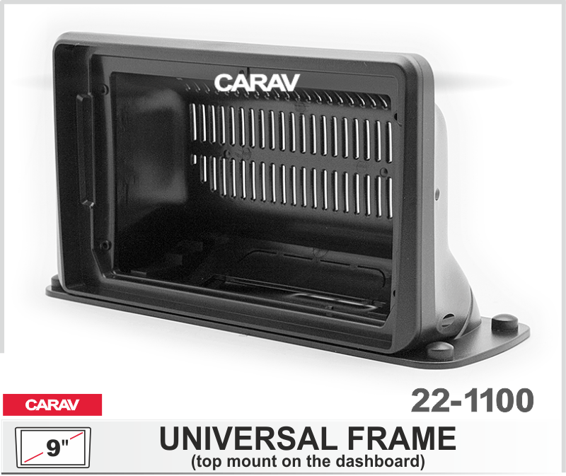 CARAV 22-1100 універсальна перехідна рамка для магнітоли на Андроїд з екраном 9 дюймів для встановлення в панель приладів