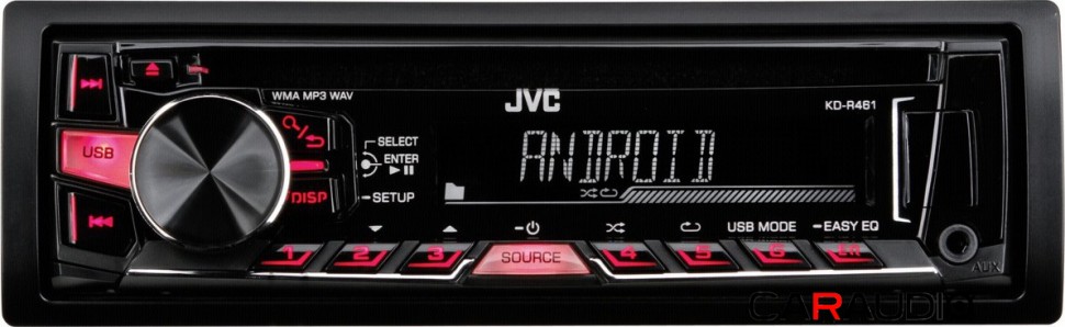 JVC KD-R461E автомагнитола с USB