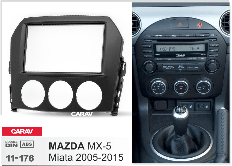CARAV 11-176 переходная рамка Mazda MX-5 Miata