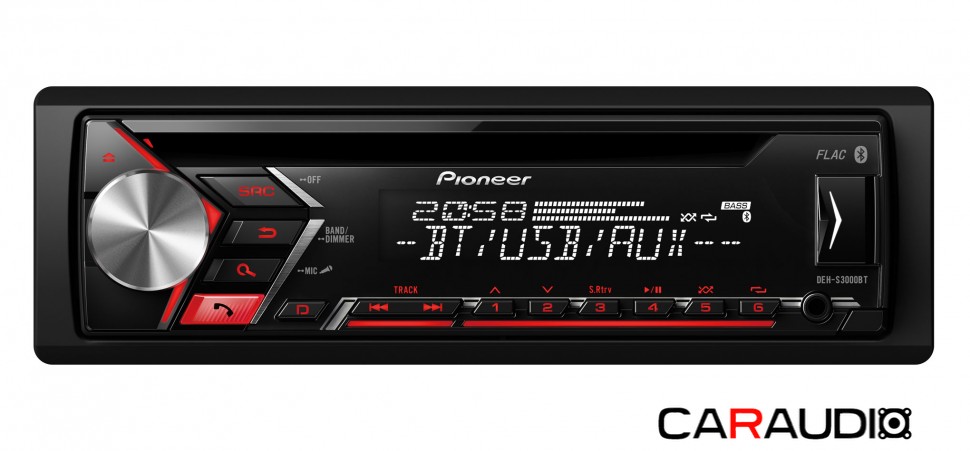 Pioneer DEH-S3000BT автомагнитола CD / USB / Bluetooth