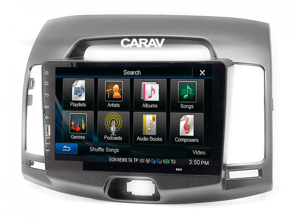 CARAV 22-065 переходная рамка Hyundai Elantra для магнитолы на Андроид с экраном 9 дюймов 