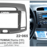 CARAV 22-065 перехідна рамка Hyundai Elantra для магнітоли на Андроїд з екраном 9 дюймів