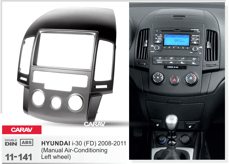 CARAV 11-141 переходная рамка Hyundai i30