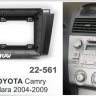 CARAV 22-561 переходная рамка Toyota Camry 2004-2009 для магнитолы с экраном 9" 
