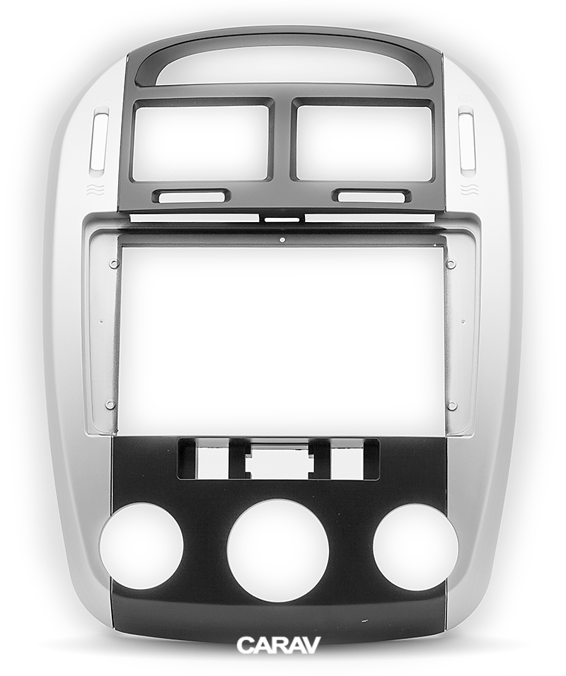 CARAV 22-072 переходная рамка Kia Cerato 2006-2008 для магнитолы на Андроид с экраном 9 дюймов