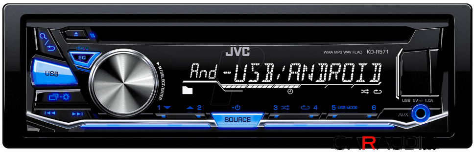JVC KD-R571 автомагнитола CD/USB/MP3