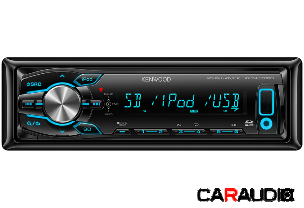 Kenwood KMM-361SD автомагнитола SD/USB/MP3
