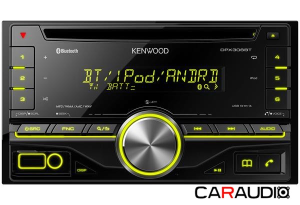 Kenwood DPX306BT автомагнитола 2DIN CD/USB/MP3/Bluetooth