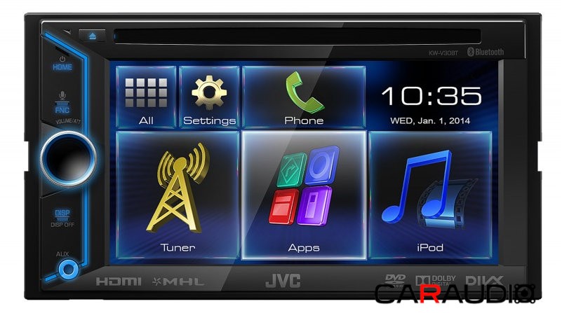 JVC KW-V30BTEE мультимедиа 2DIN c Bluetooth 