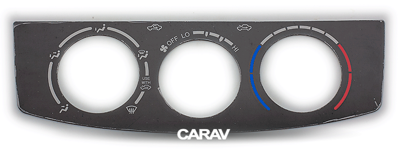 Переходная рамка CARAV 22-987 для Toyota Fortuner, HiLux 2004-2015 под магнитолу на Андроид с экраном 9"