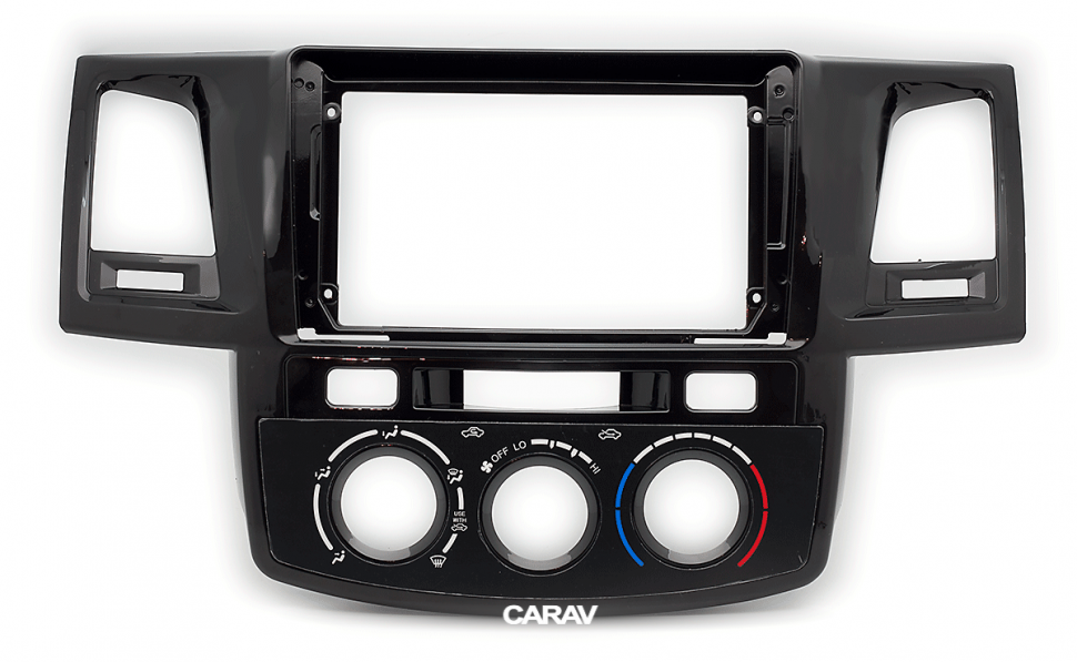 Переходная рамка CARAV 22-987 для Toyota Fortuner, HiLux 2004-2015 под магнитолу на Андроид с экраном 9"