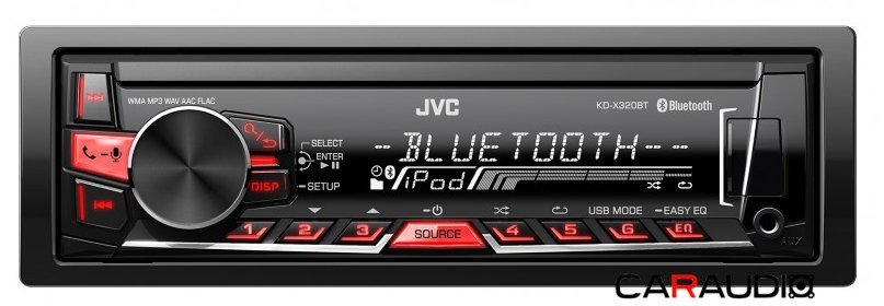 JVC KD-X320BTE автомагнитола USB/MP3/Bluetooth